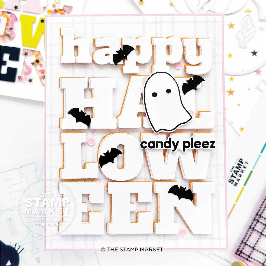 HAPPY HALLOWEEN COVER DIE