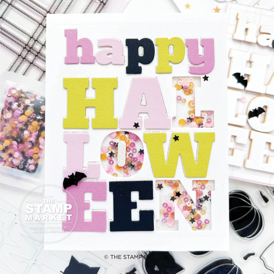 HAPPY HALLOWEEN COVER DIE
