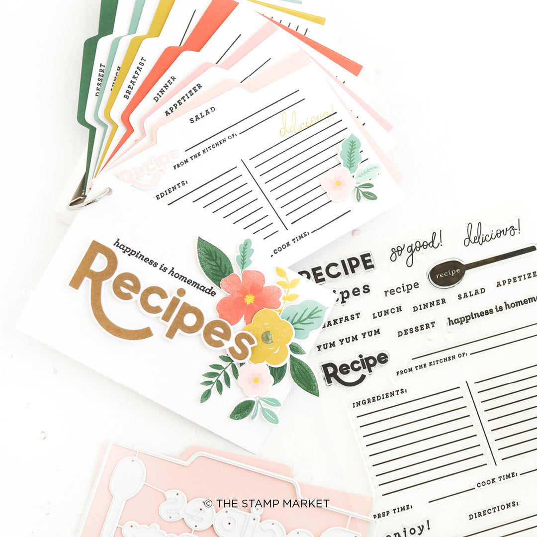 RECIPE CARD DIE