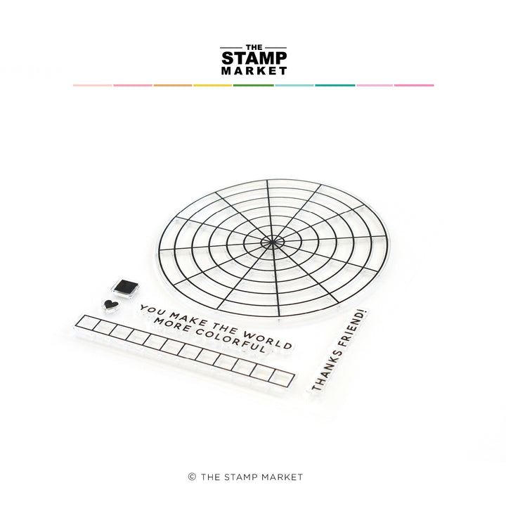 COLOR WHEEL STAMP