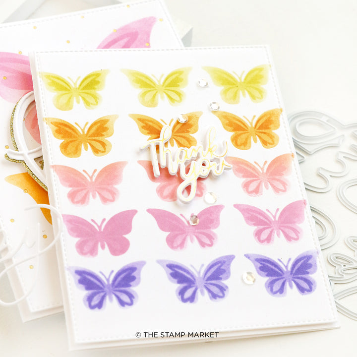 BUTTERFLY BUNDLE STENCIL