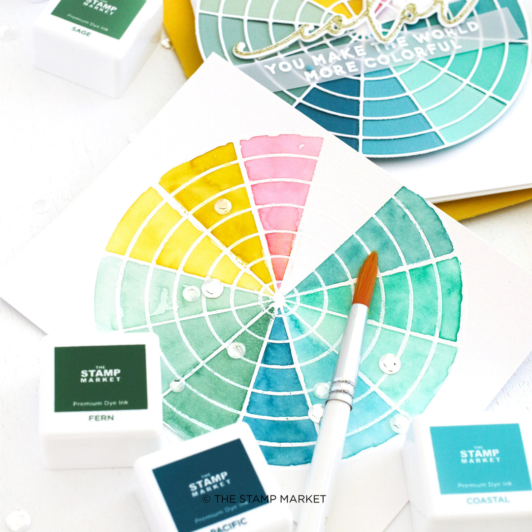 COLOR WHEEL STAMP