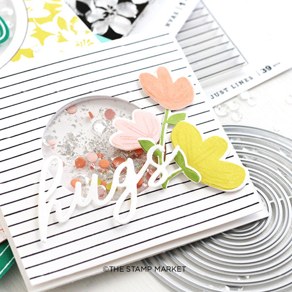 Just Lines Background Stamp