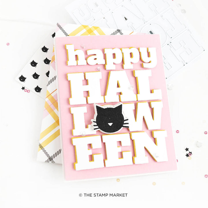 HAPPY HALLOWEEN COVER DIE