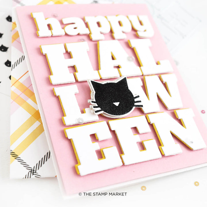 HAPPY HALLOWEEN COVER DIE