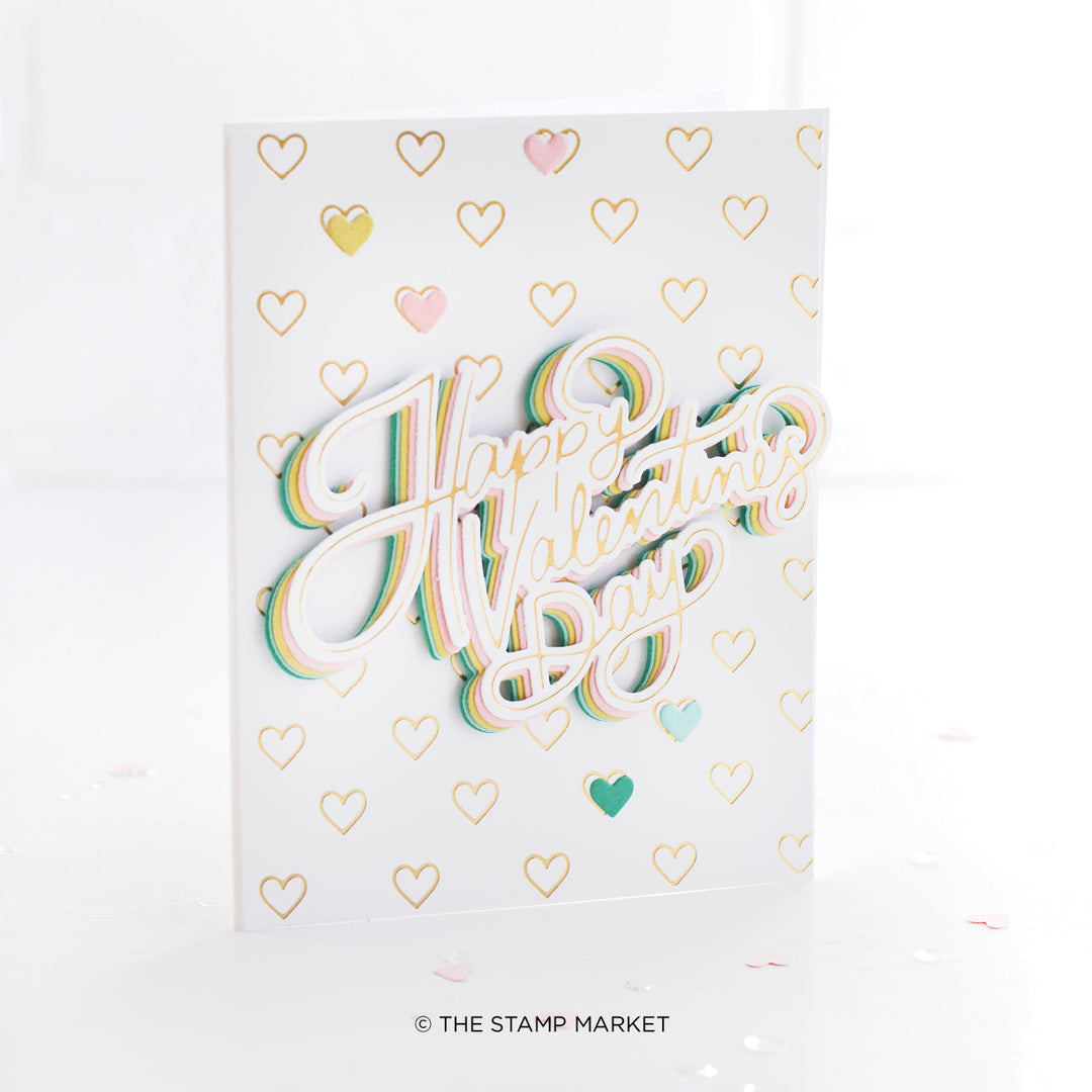 OPEN HEARTS HOT FOIL PLATE