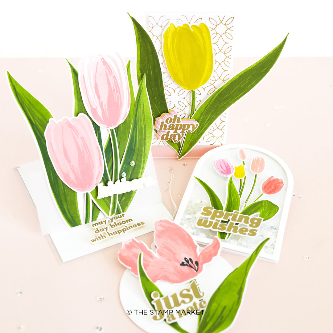 JUMBO TULIP STAMP SET