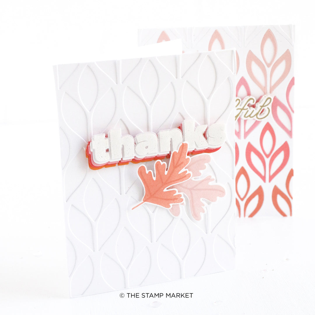 FILLED WITH THANKS STAMP