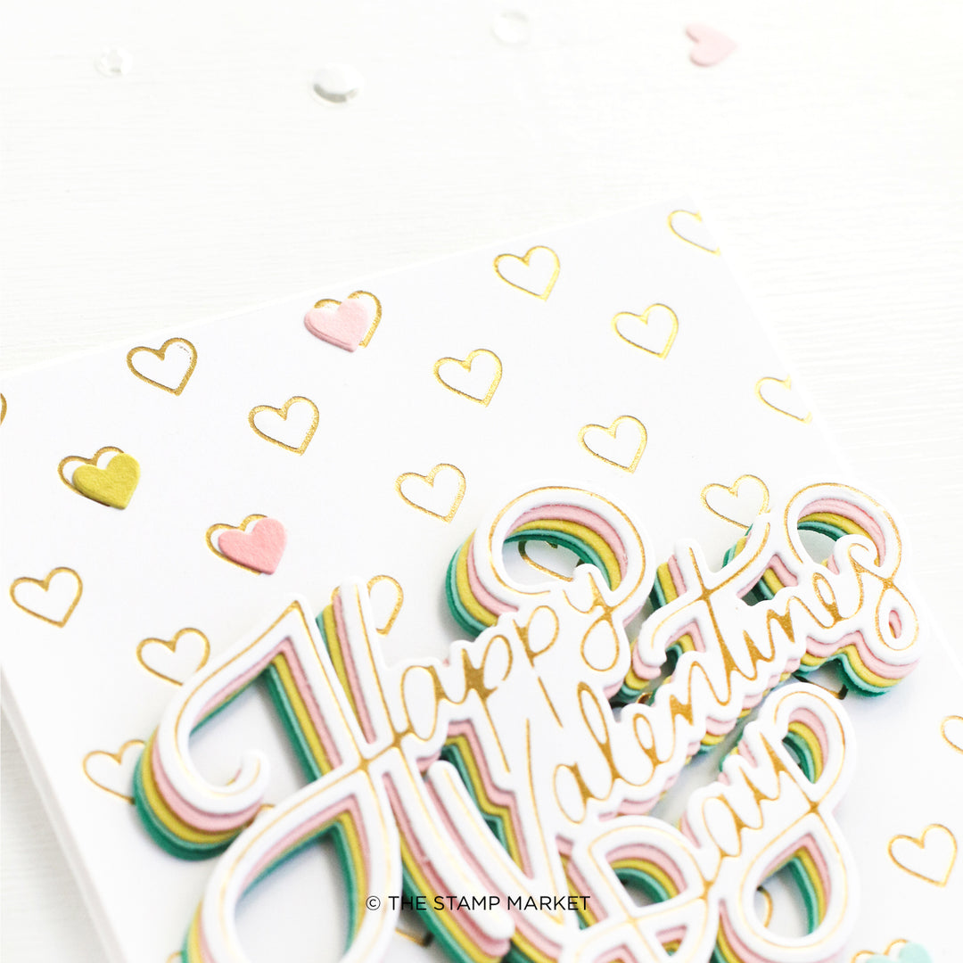 OPEN HEARTS HOT FOIL PLATE