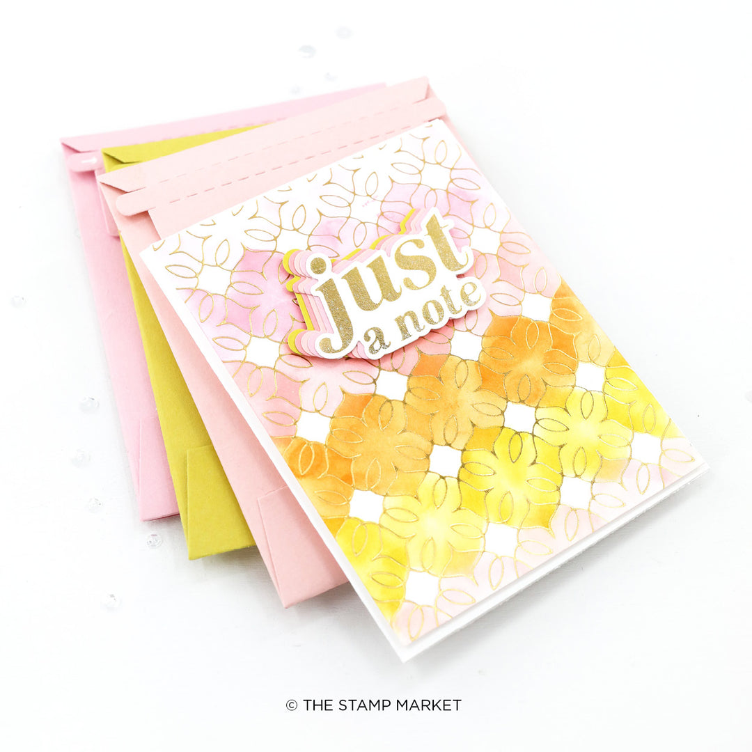 JUST A NOTE FOIL PLATE