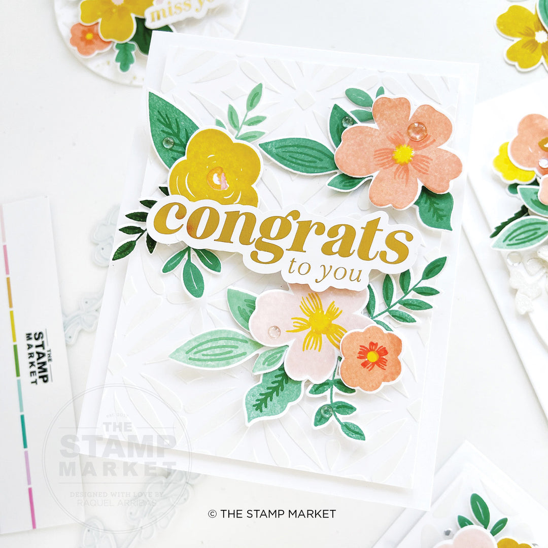 POCKET FULL OF POSIES STAMP SET