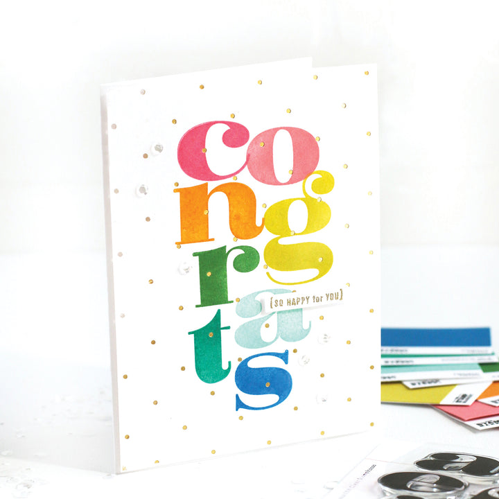 DELICATE DOTS FOIL PLATE