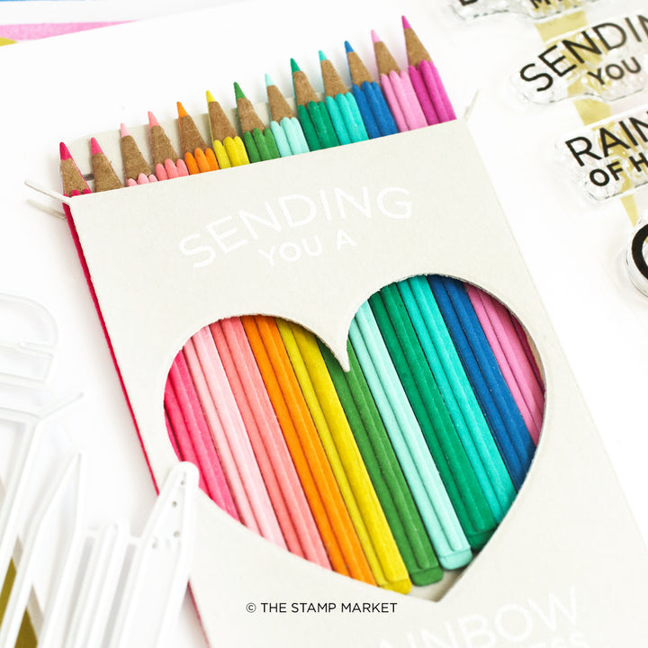 Rainbow of Happiness Stamp