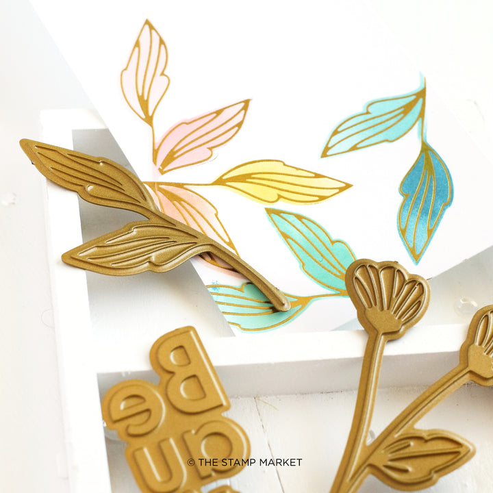 SENTIMENTAL STEMS FOIL PLATES