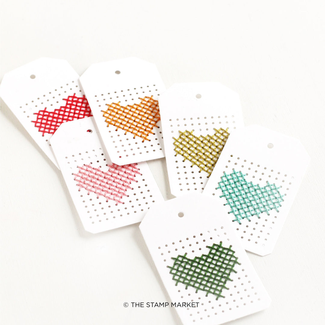 Stitched Tag Die