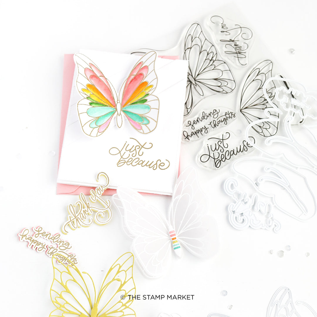 WINGS OF BEAUTY STAMP SET