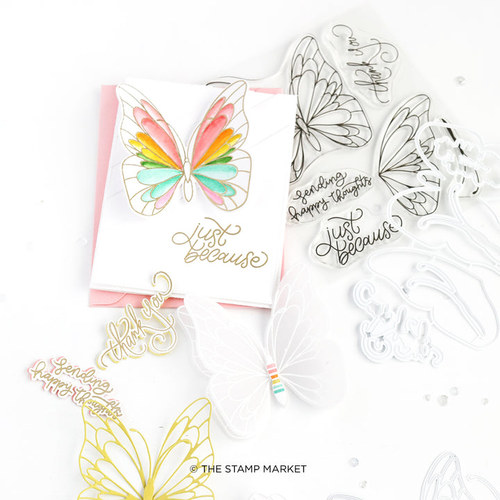 WINGS OF BEAUTY STAMP SET